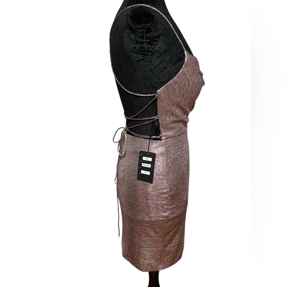 Lucci Lu Metallic Mini Style #4142 in Rose Gold Size 10 - Picture 8 of 10